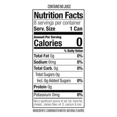 Polar Seltzer Water Georgia Peach, 12 fl oz cans, 18 pack