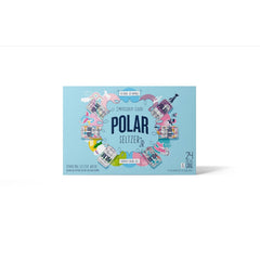 Polar Seltzer Jr Variety Pack, 7.5 fl oz Cans, Six Flavors, Mini Cans, No Sugar, No Sweeteners (Pack of 2)